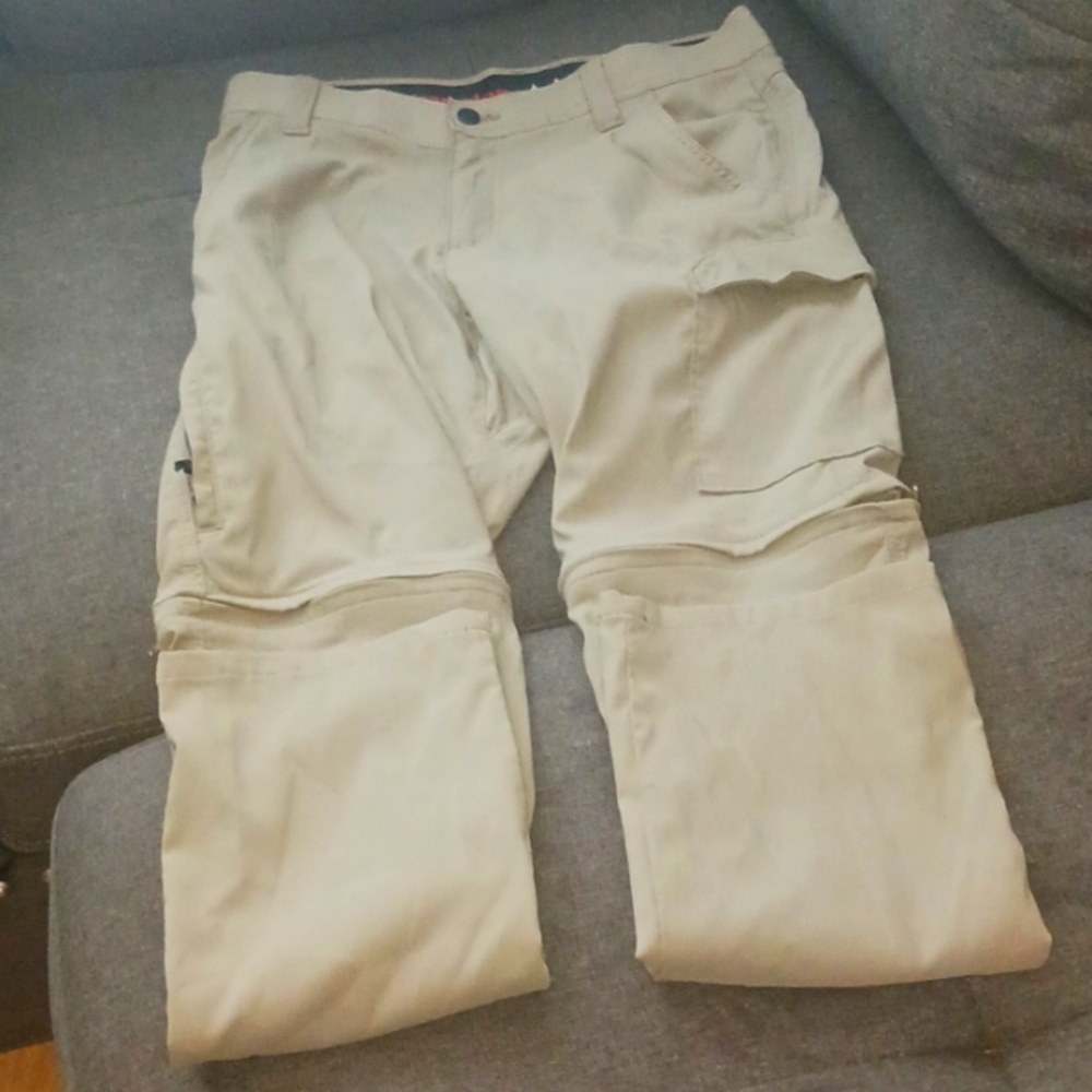 WRANGLER MENS ZIP OFF CARGO PANT